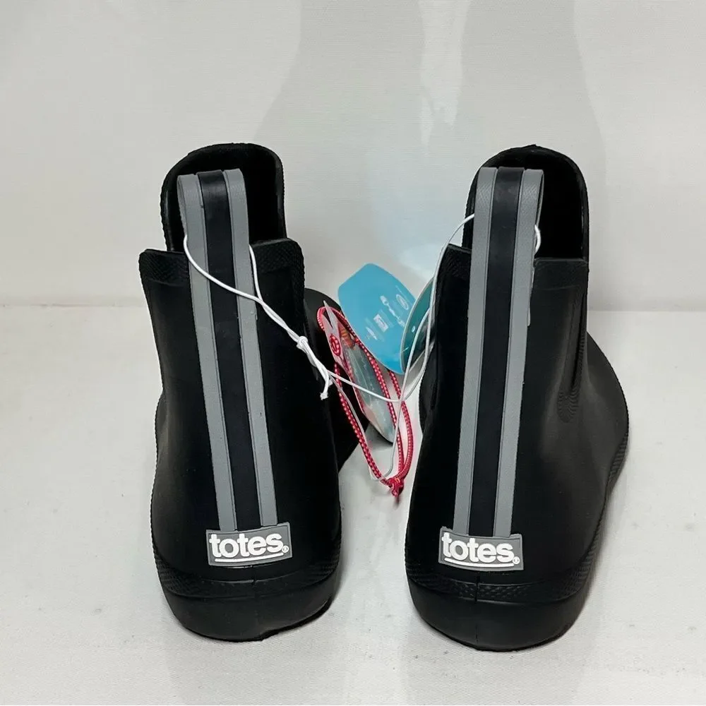 Totes Everywear Technology Chelsea Ankle Rain Boots
